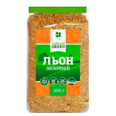 NATURAL GREEN НАСІННЯ ЛЬОНУ ЗОЛОТОГО 300ГР
